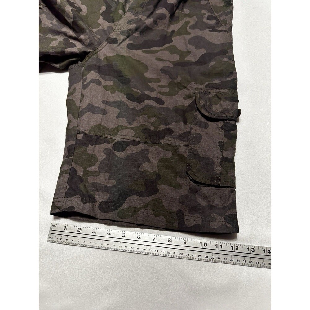 South Pole Cargo Shorts Pockets Camo Camouflage Casual SouthPole Mens Size 40 - Picture 8 of 10